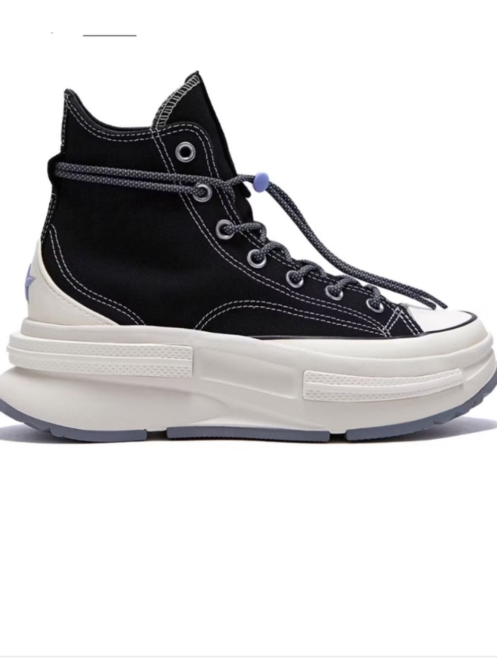 Converse Run Star Legacy CX Black Ultraviolet Utility High Top Sneaker Women 5.5